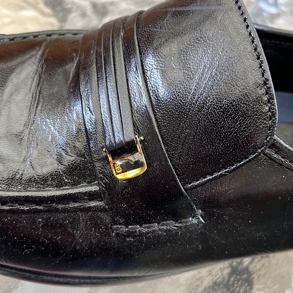 Men’s Bostonian Slip On Dress Shoes. Like New Size 11. Black. - Picture 13 of 13